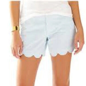 Lilly Pulitzer Buttercup Striped Seersucker Shorts - Size 2